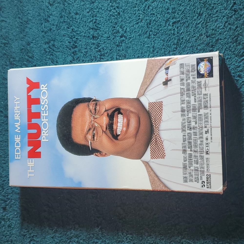 The nutty professor vhs tape movie